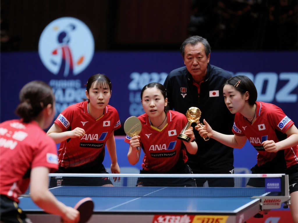 日本女乒教练：洛杉矶奥运金牌目标，世乒赛先破中国壁垒